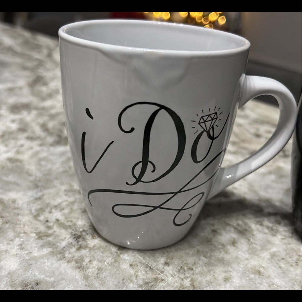 set of 2 coffee mugs